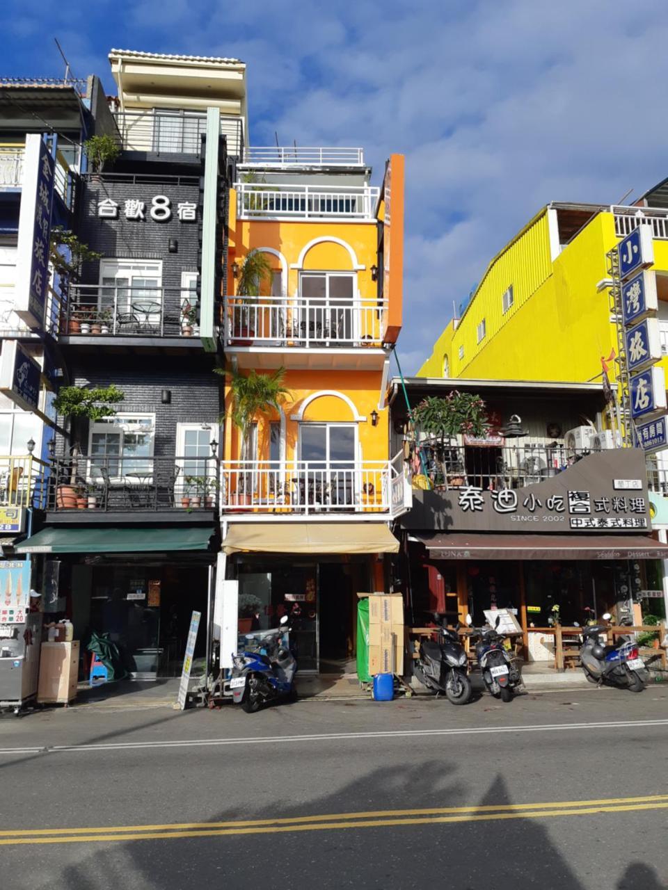 墾丁大街 皇佳旅店 Apartment Luaran gambar